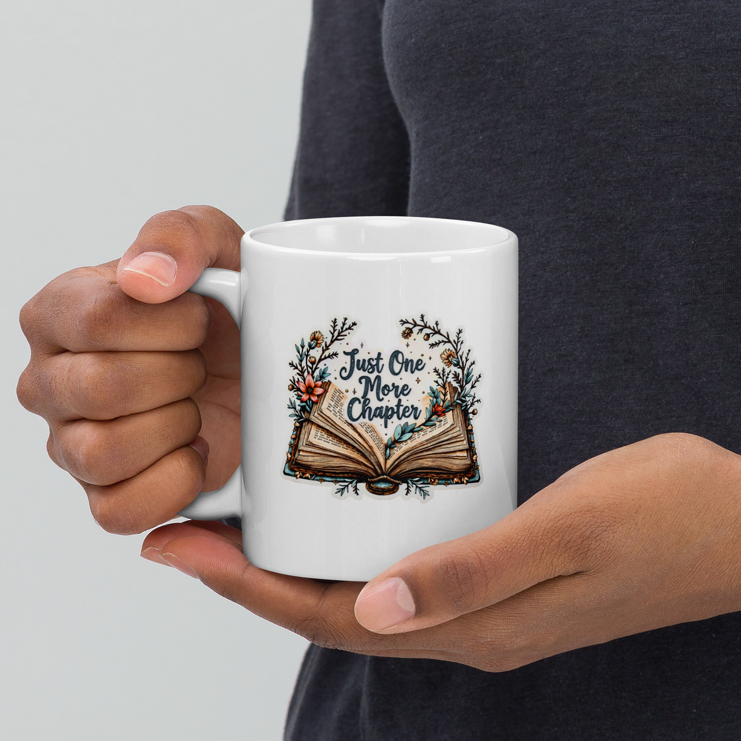 Just One More Chapter Mug